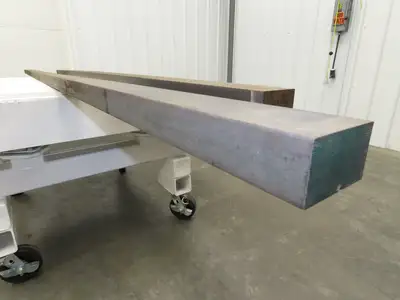 Cold Rolled Steel Flat Bar 1.5"thick x 2.5" and 3.5"Wide   Mixed Lot of 2pcs