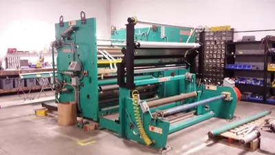 Used 2000 DUSENBERY 335 TURRET Slitters & Slitting Lines Pennsylvania US | Global Equipment International, LLC #763009