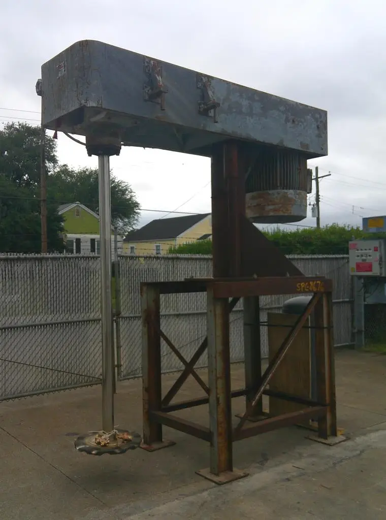 SPC8676  Mixer and Blender 100/50 hp Cowles disperser, air over oil lift