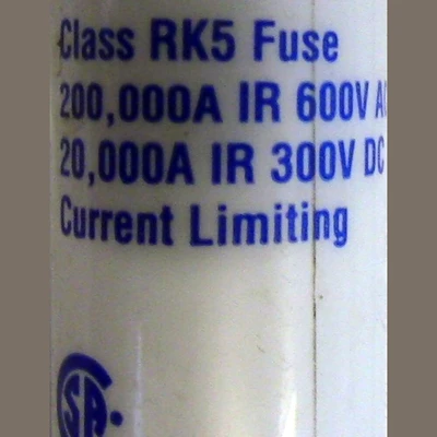 Gould Tri-Onic 30 Amp Class RK5 Fuse