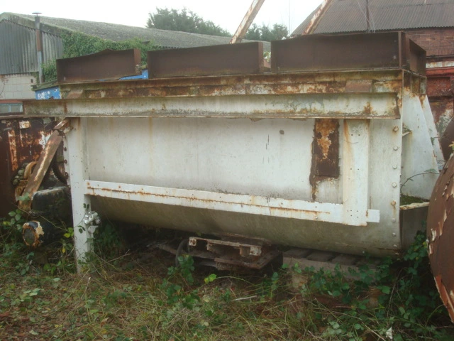 3000L Mild Steel U-Trough Mixer