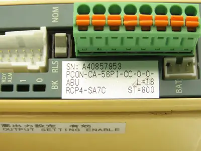 IAI PCON-CA-56PI-CC-0-0-ABU ROBO Cylinder Position Controller PowerCON 150 24VDC