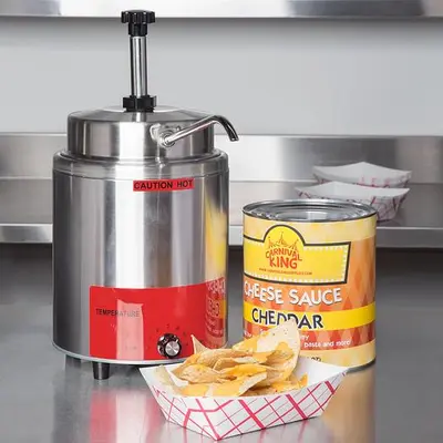 3.5 Qt. Warmer with Pump - Nachos - popcorn -ice cream fudge