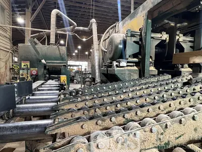 USED PENDU COMPLETE PENDU CUT STOCK OPERATION - SCRAGG, GANG RIP, STACKER
