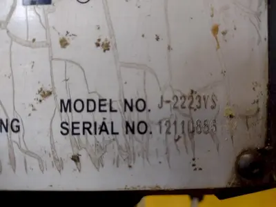20" JET MODEL #J-2223VS VARIABLE SPEED SINGLE SPINDLE DRILL: STOCK #16689