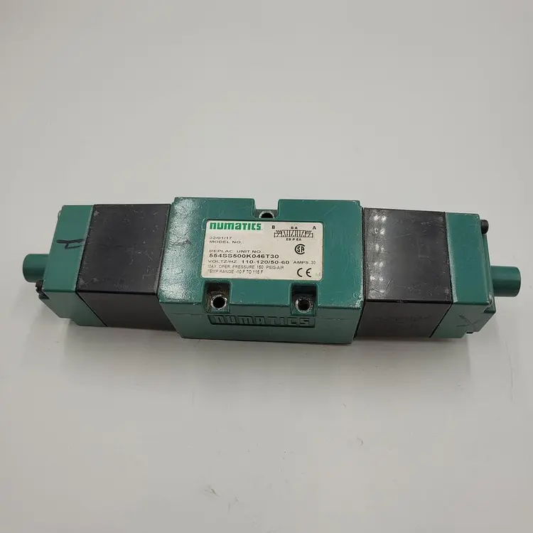 Used NUMATICS ASCO NUMATICS ASCO - SOLENOID VALVE 554SS500K046T30 Solenoid Valves | ND Industrial Surplus #1219603