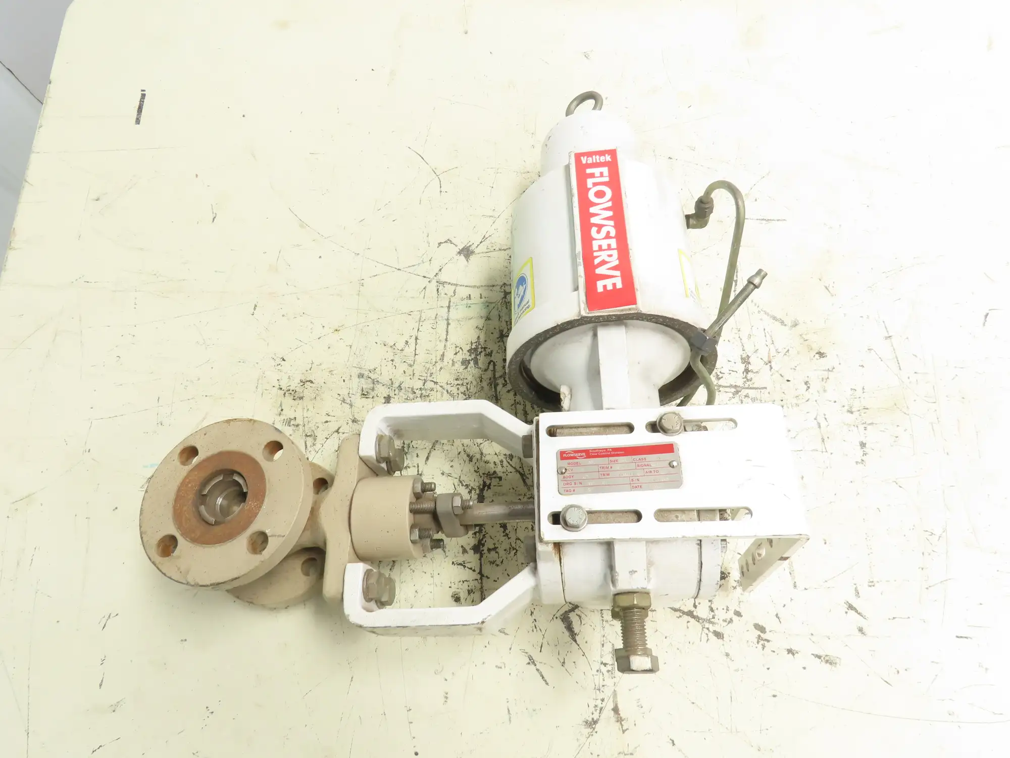 Flowserve Valtec Maxflo 3  1-1/2" Actuated Control Valve Assembly