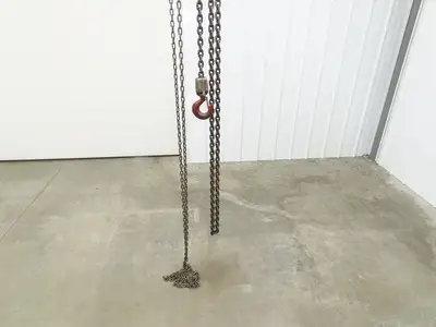 Coffing Superoid 2 Ton 4000Lb Manual Chain Fall Hand Hoist 12' 9" Lift
