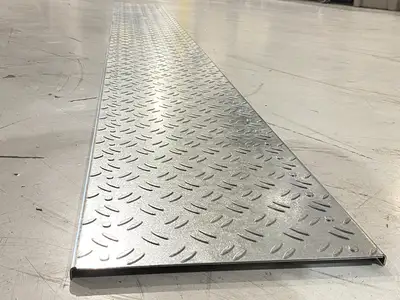 New | in-Stock Niedax Heavy-Duty Non-Slip Cable Tray Cover 300mm x 3m LOT OF 4 Misc Electrical & Power Parts Michigan US | Maverick Industrial Sales #1437052