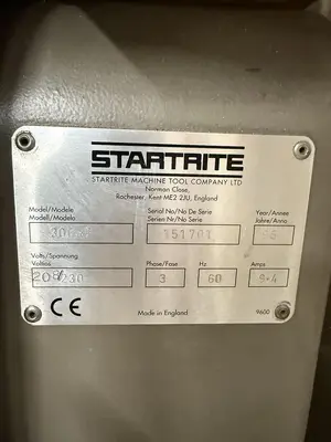 Clausing Startrite Mdl 30R WF Vertical Band Saw w/ Blade Welder