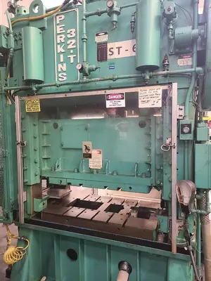 Used PERKINS 32-T Straight Side Presses Pennsylvania US | Hildebrand Machinery Co. #1481792