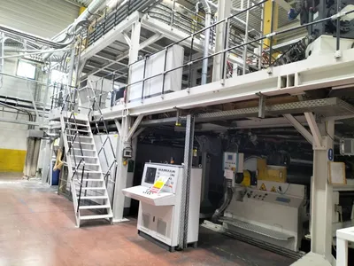 2008 SML 2.5m 7 layer cast stretch film extrusion line Extrusion Lines, Cast Lines | Mark One Machinery (1)
