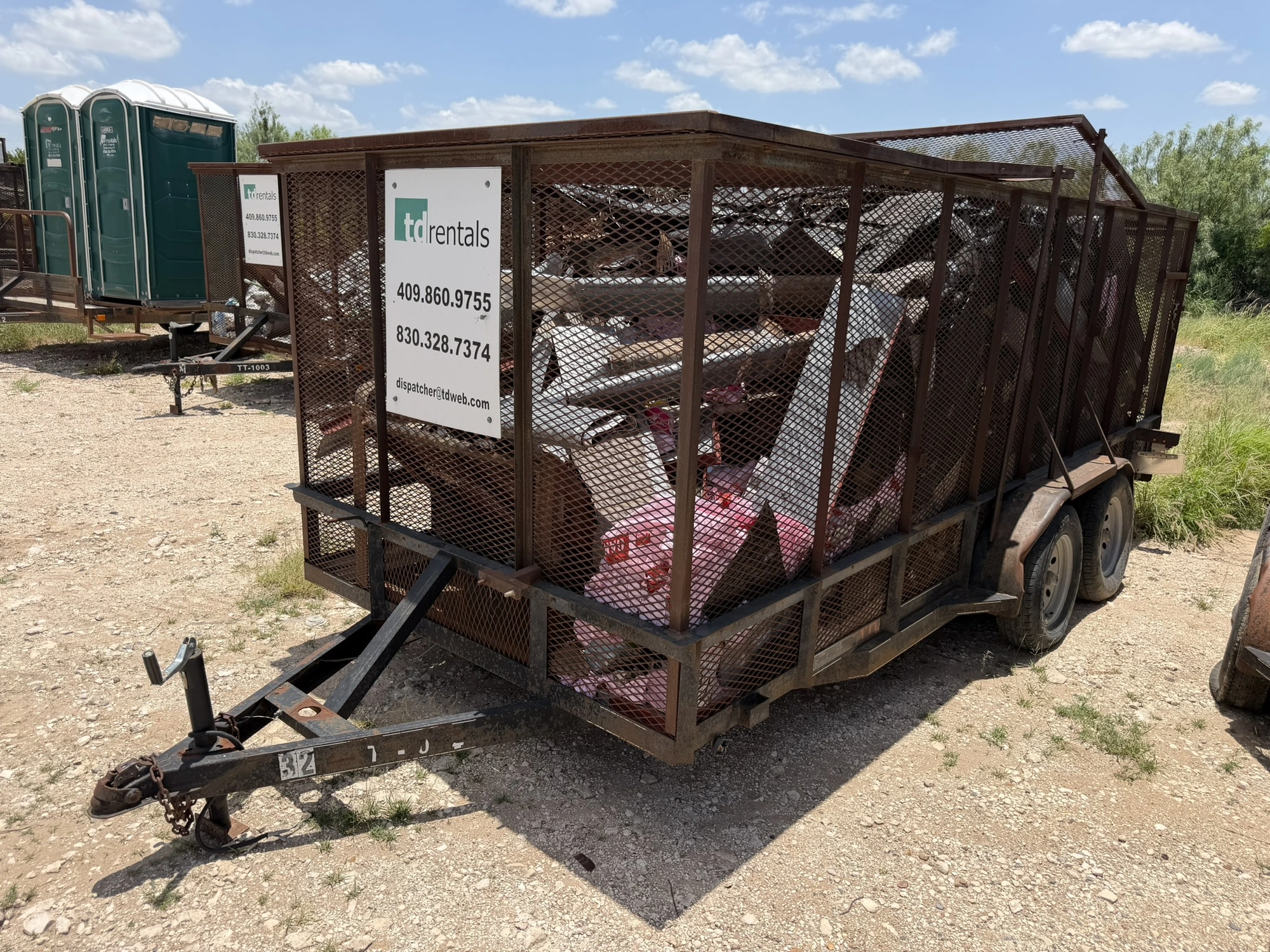 Used ASSEMBLED TRASH TRAILER Cargo Trailers Texas US | Miedema Asset Management Group #1312332