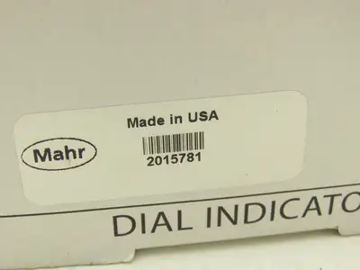 Mahr Federal 2015781 22IN MarCator Dial Drop Indicator 0-5-0  .025"Span .0001"