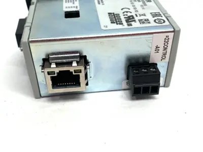 USED EUCHNER ELECTRONIC KEY PROFINET ADAPTER EKS-A-IIX-G01-ST02/03 W/ KEY