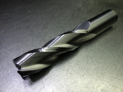 Made In USA 1" 3 Flute Carbide SQ Endmill 1" Shank SP-170-3108/170-3100 (LOC512)
