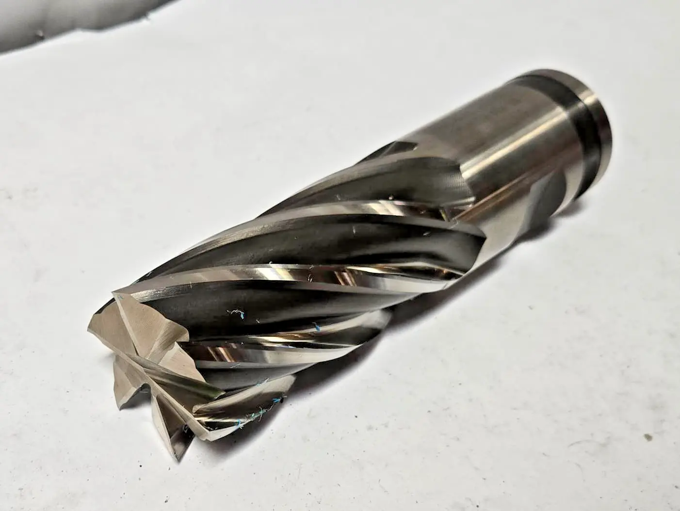 Niagara Cutter End Mill HSS 79343 HSCO 6 Flute M-42 CC Combo Shank USA New 2"