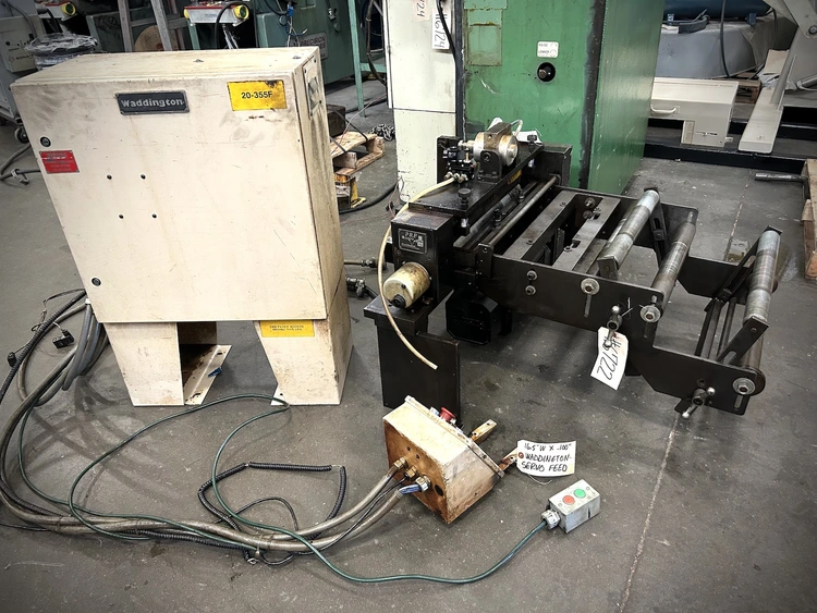 Used 1996 WADDINGTON PRF-1800LCUD Servo Feeders | Alma Machinery #899493