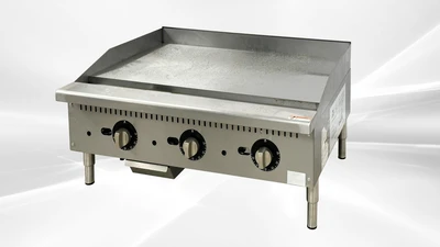 171-0439 36" 3-Burner Gas Thermostatic Griddle