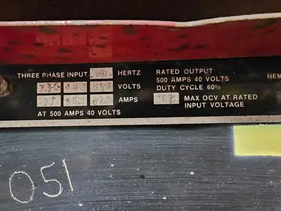 USED LINCOLN ELECTRIC R3R-500