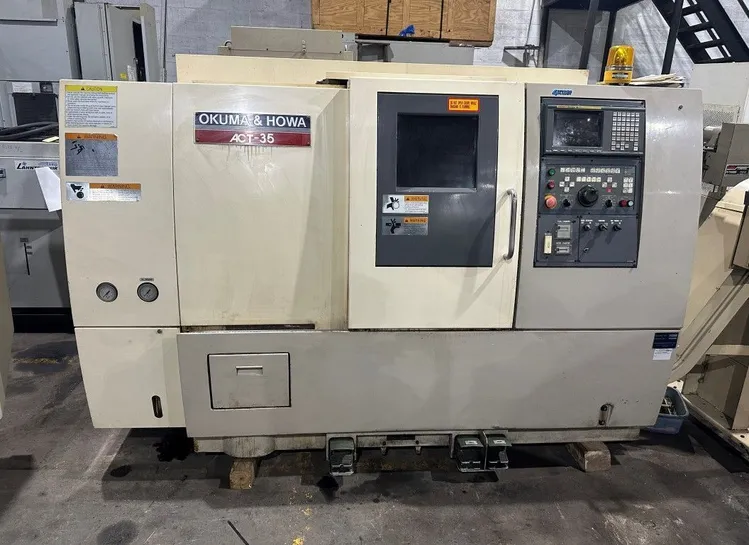 Used OKUMA & HOWA ACT 35 CNC Lathes Ohio US | McKean Machinery Sales #1404269