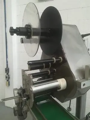 Sato model 8490S Pressure Sensitive labeler