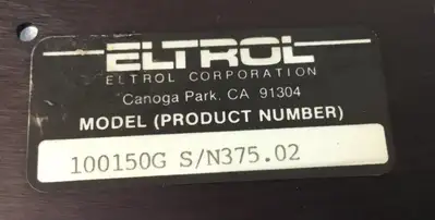 Used Eltrol 3900041 Servo Controller Parts South Carolina US | Palmetto Automation #1159311