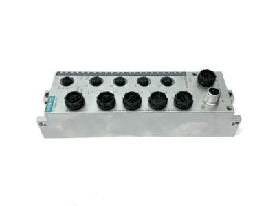 USED SIEMENS SIMATIC DP ET200ECO PN I/O MODULE 8 DIO, DC24V/1,3A