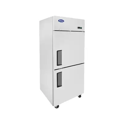 New | in-Stock Atosa New Atosa MBF8010GR Top Mount (2) Divided Door Refrigerator Refrigerators Illinois US | Falcon Restaurant Supply #1375479