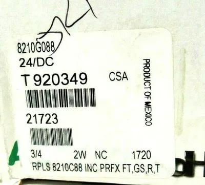 NEW ASCO 8210G088 24/DC SOLENOID VALVE