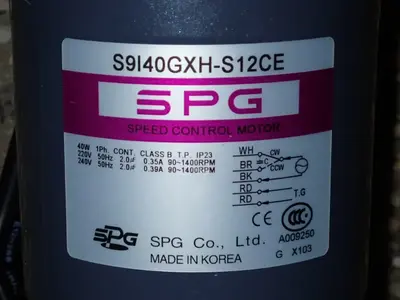 USED SPG S9I40GXHS12CE
