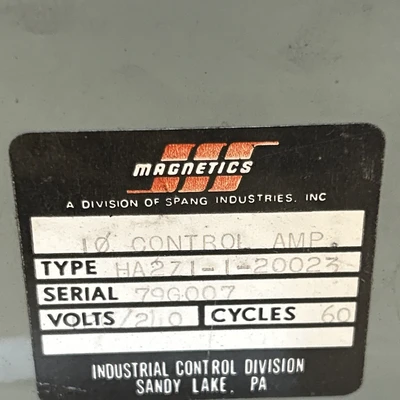USED Magnetics HA2Z1-1-20023