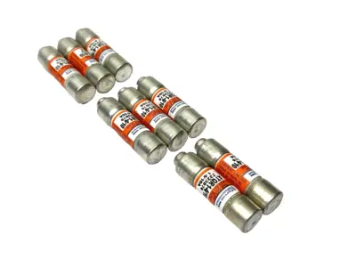 USED MERSEN TIME-DELAY FUSE CLASS CC 600VAC 1.4A LOT OF 8