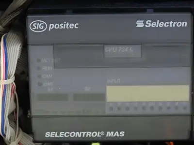 Selectron CPU 724 L Selectron Selecontrol MAS CPU 724 L W/ DOT 701 Output Module