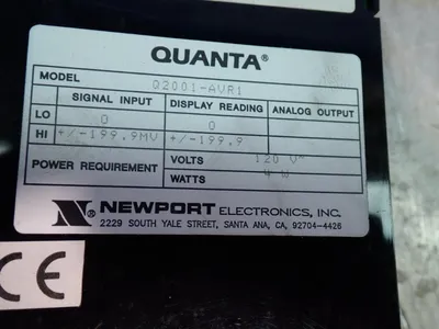 Used NEWPORT ELECTRONICS Q2001AVR1 Voltmeters Ohio US | HGR 24 #912874