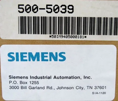 NEW SIEMENS 500-5039 NETWORK INTERFACE MODULE 5005039