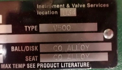 Used Fisher V500 Valves/Fittings Minnesota US | Peak Machinery, Inc. #285991