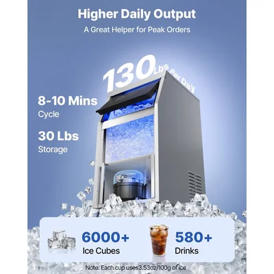 Used VEVOR SSX120 Ice Machines Michigan US | Miedema Asset Management Group #1320360