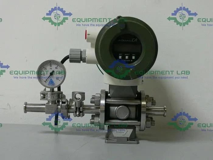 Used YOKOGAWA ADMAG CA CA115SN MAGNETIC FLOWMETER W/ 3/4" SANITARY FITTINGS & ANDERSON GAUGE Flowmeters California US | Equipment Lab #485301
