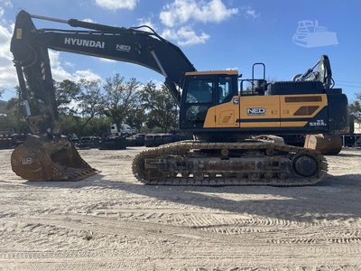 Used 2023 HYUNDAI HX520AL Crawler Excavators Florida US | National Equipment Dealers #1422437