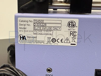 Used Harvard Apparatus Pump 11 Elite Syringe Pumps Missouri US | BioLabTek #1520485