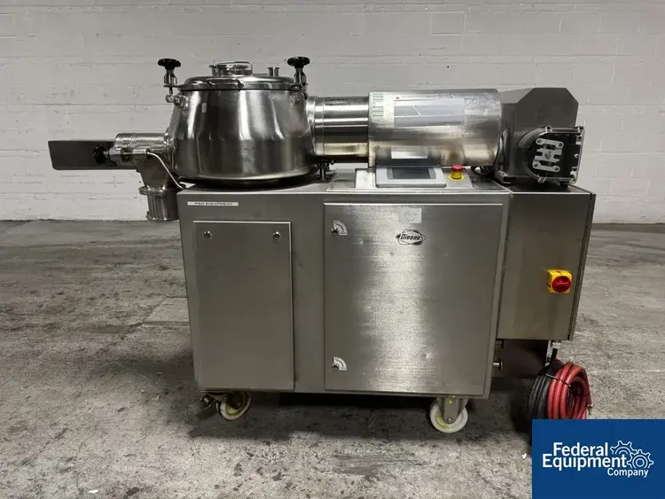 Used DIOSNA 50 Liter Diosna High Shear Mixer, S/S, Model P50 Granulators Ohio US | Federal Equipment Company #233227