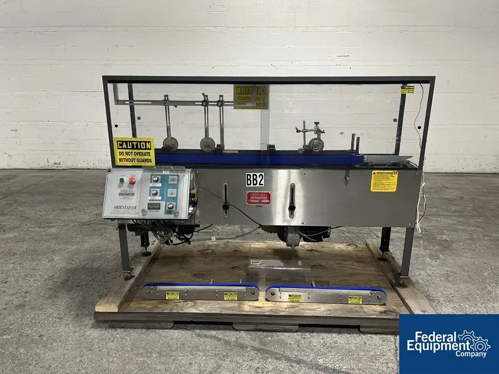 USED Kaps All Kaps-All Orientainer Bottle Unscrambler, Model AC-1