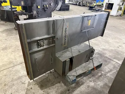 72” TABLE PANGBORN MODEL 6LK-7 ROTOBLAST SHOT BLAST MACHINE: YOBRO #24410