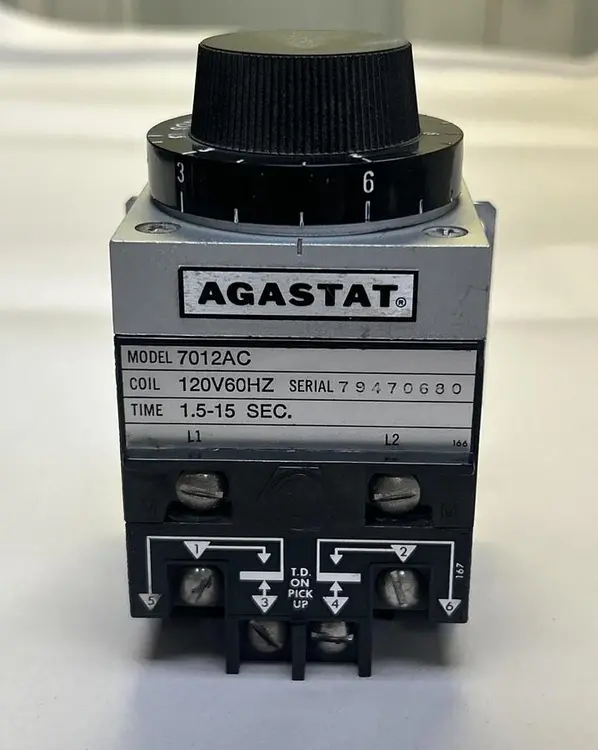Used AGASTAT 7012AC Miscellaneous Equipment (Electrical & Power) | Surplus Asset Holdings #1200281