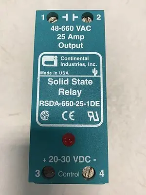 USED CONTINENTAL INDUSTRIES RSDA-660-25-1DE