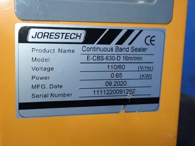 USED JORESTECH ECBS630D