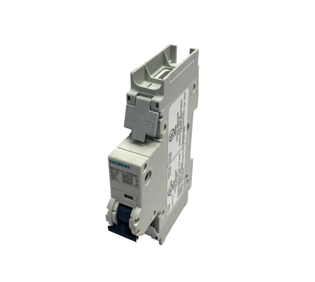 5SJ4111-7HG41 | Siemens  Miniature Circuit Breaker 240V 14kA, 1-Pole, C-Trip, 5A - New Other