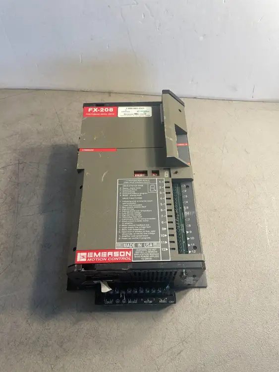 Used Emerson Emerson FX-208 Servo Drives | Palmetto Automation #1156330