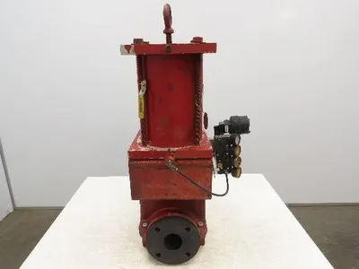 Red Valve Series 5200 Pneumatic Pinch Valve 2.5" Flanged EPDM w/Positioner